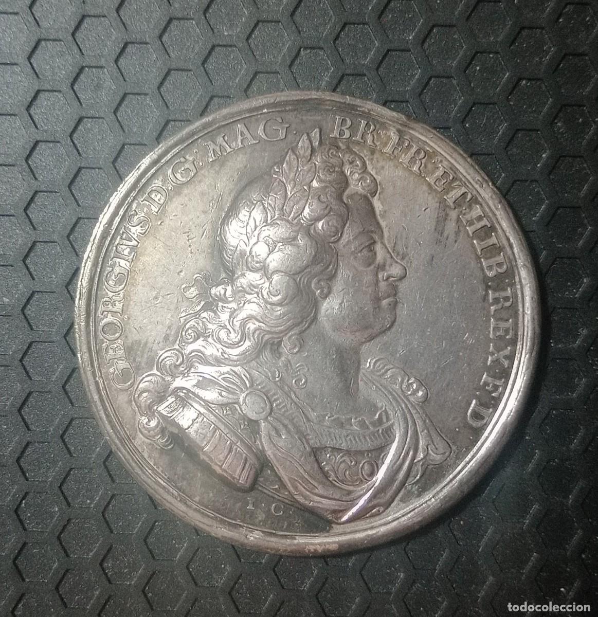 Historische Medaillen: FELIPE V - MEDALLA DE PLATA - DERROTA DE CABO PASSARO - A&Ntilde;O 1718 - NEGOCIABLE -