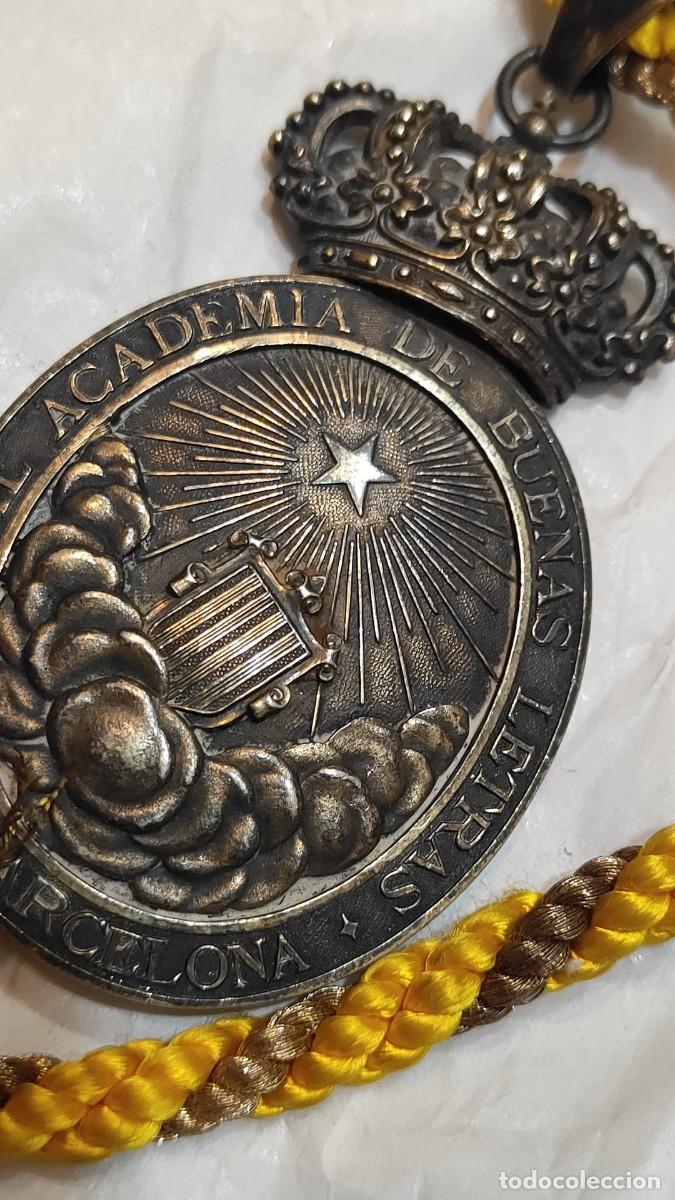 Medallas hist&oacute;ricas: Medalla de la Academia de las Buenas Letras de Barcelona