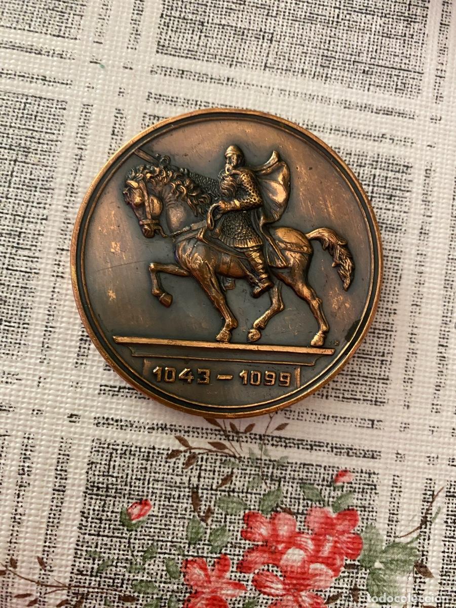 Medallas hist&oacute;ricas: MEDALLA CONMEMORATIVA EL CID CAMPEADOR BURGOS 1955
