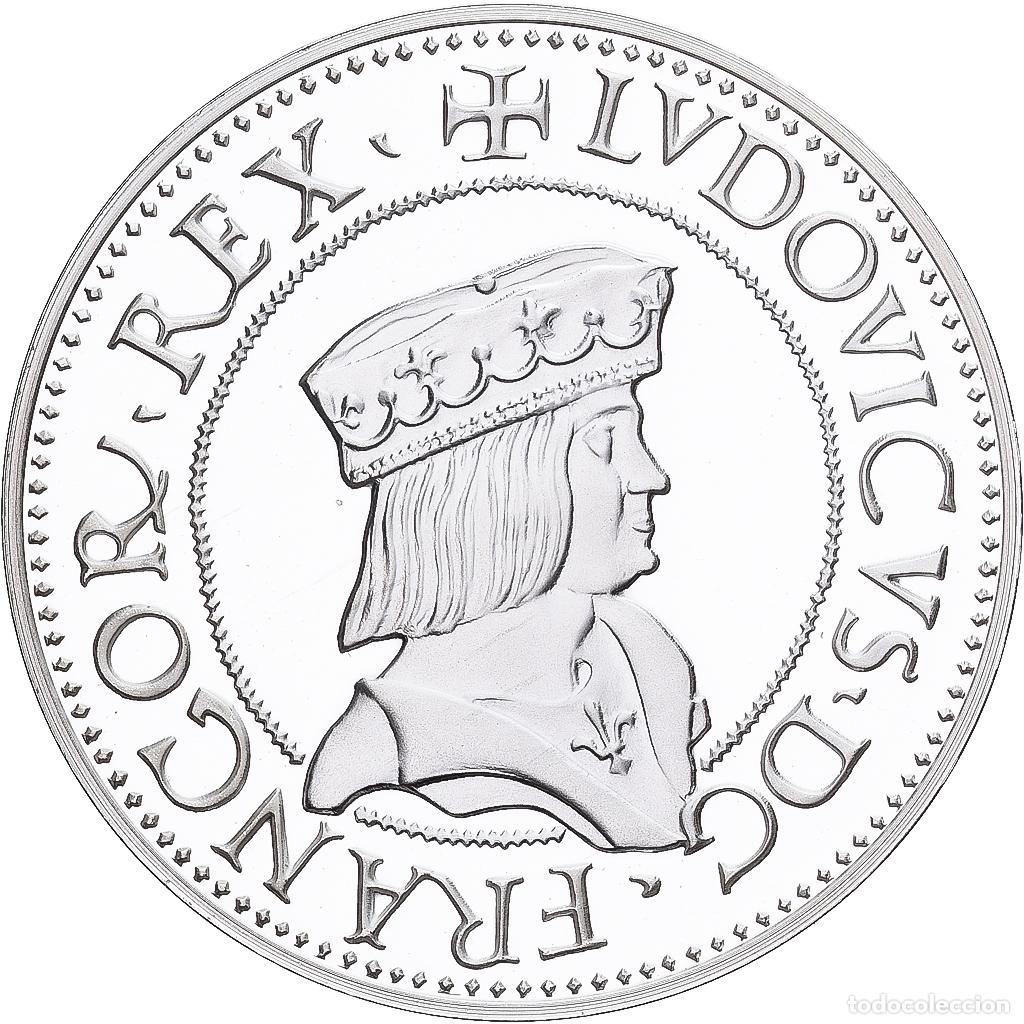 Medallas hist&oacute;ricas: [#1214015] Francia, medalla, Reproduction, Louis XII, Duch&eacute; de Milan, Plata, FDC
