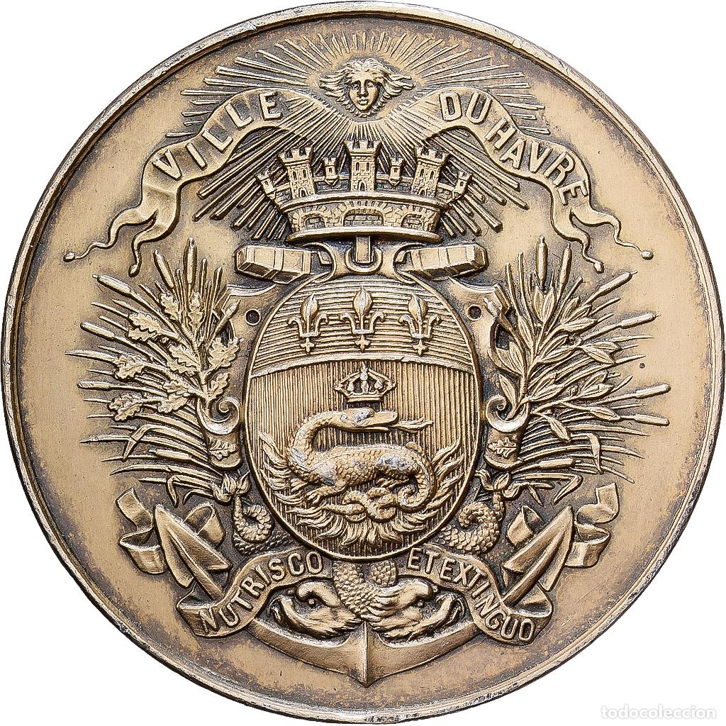 Medallas hist&oacute;ricas: [#1214316] Francia, medalla, Napoleon I, Soci&eacute;t&eacute; d'Horticulture et de Botanique du Havre