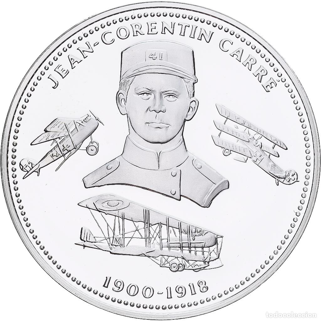 Medallas hist&oacute;ricas: [#1214177] Francia, medalla, Centenaire Premi&egrave;re Guerre Mondiale, Jean-Corentin Carr&eacute;