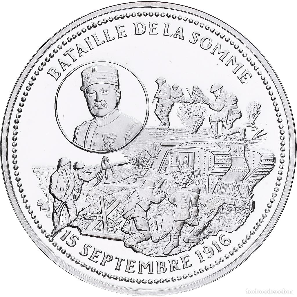 Medallas hist&oacute;ricas: [#1214187] Francia, medalla, Centenaire de la Premi&egrave;re Guerre Mondiale, Bataille de la