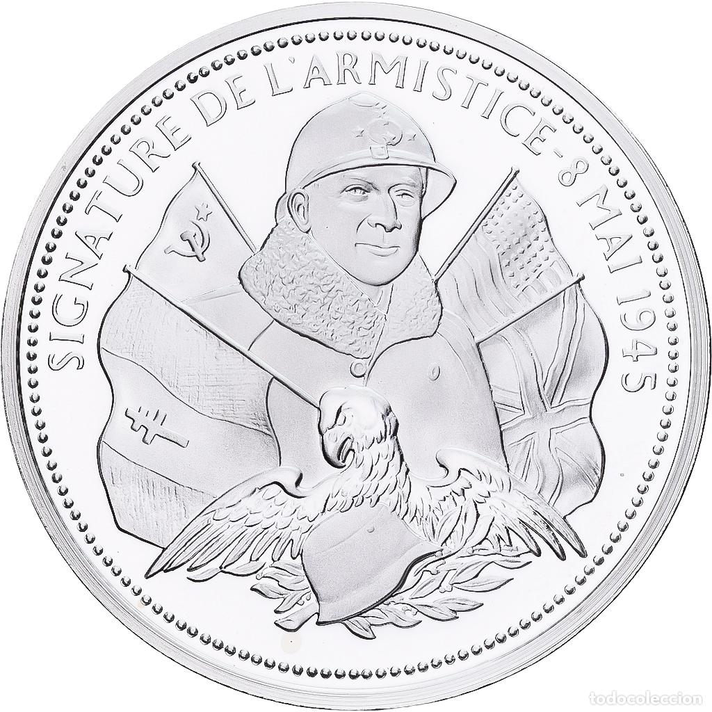 Medallas hist&oacute;ricas: [#1214197] Francia, medalla, Seconde Guerre Mondiale, Signature de l'Armistice, Plata, FDC