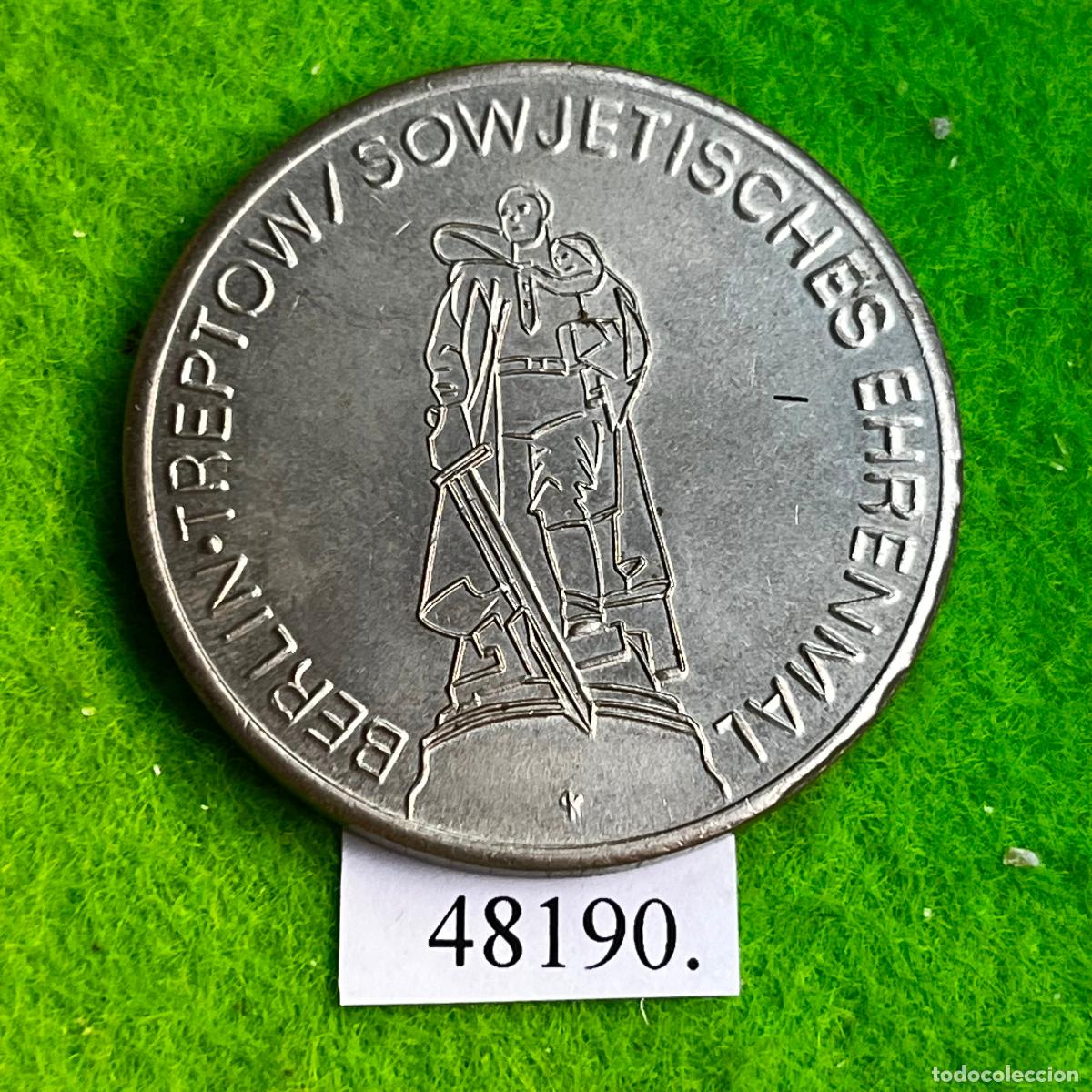 Medallas hist&oacute;ricas: Medalla Alemania comunista, BERLIN - TREPTOW / SOWJETISCHES EHRENMAL, 30 a&ntilde;os Victoria, DDR, RDA