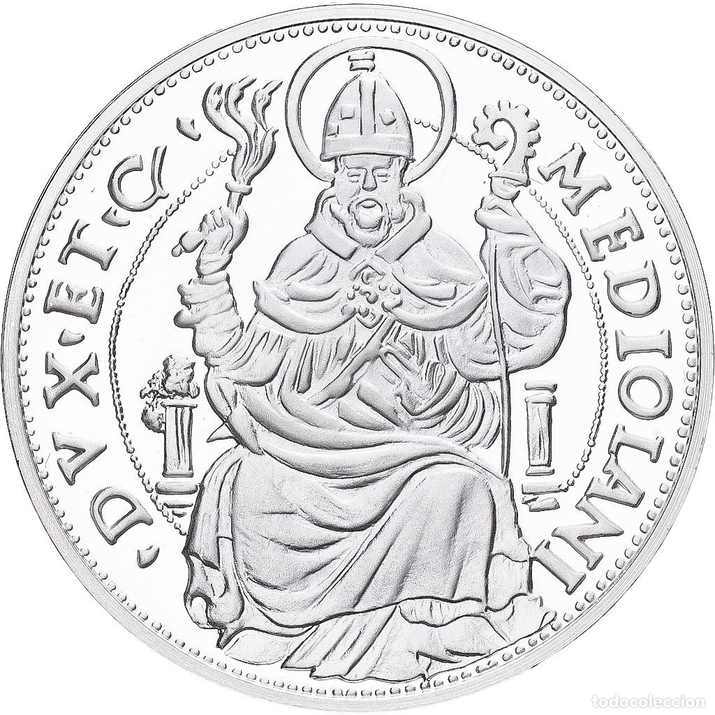 Medallas hist&oacute;ricas: [#1214019] Francia, medalla, Grossone d'Argent, Duch&eacute; de Milan, Plata, FDC