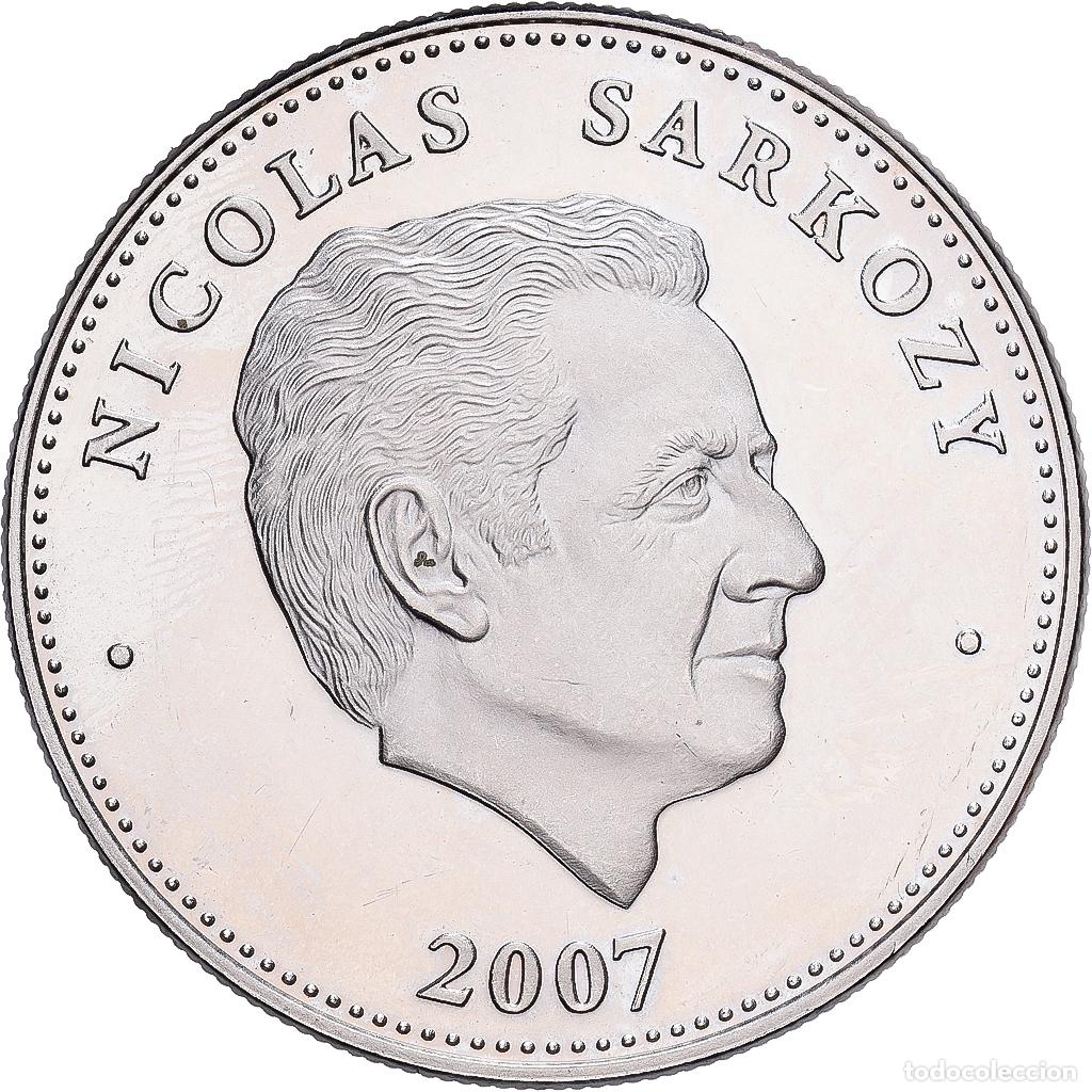 Medallas hist&oacute;ricas: [#1214238] Francia, medalla, Nicolas Sarkozy, Pr&eacute;sident de la R&eacute;publique, Cobre -