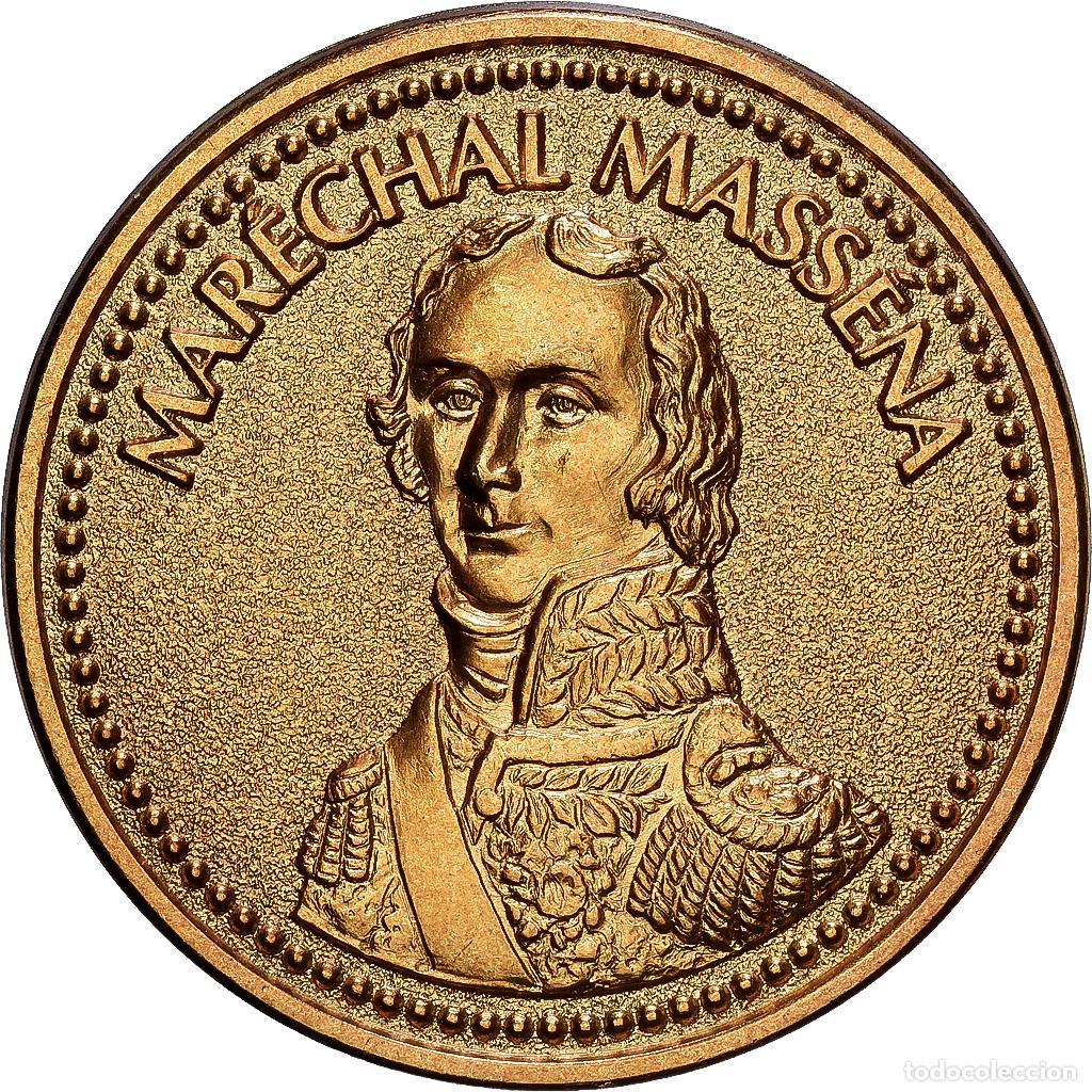 Medallas hist&oacute;ricas: [#1214256] Francia, medalla, Napol&eacute;on Ier, Mar&eacute;chal Mass&eacute;na, Lat&oacute;n, SC