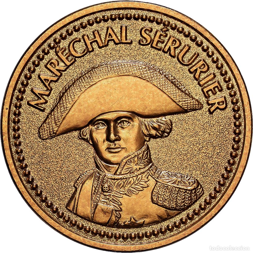 Medallas hist&oacute;ricas: [#1214265] Francia, medalla, Napol&eacute;on Ier, Mar&eacute;chal S&eacute;rurier, Lat&oacute;n, SC