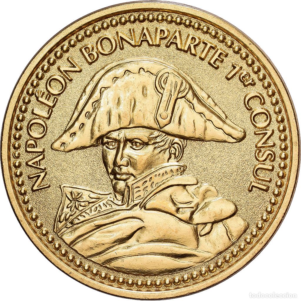 Medallas hist&oacute;ricas: [#1214275] Francia, medalla, Napol&eacute;on Bonaparte, 1er Consul, Lat&oacute;n, SC