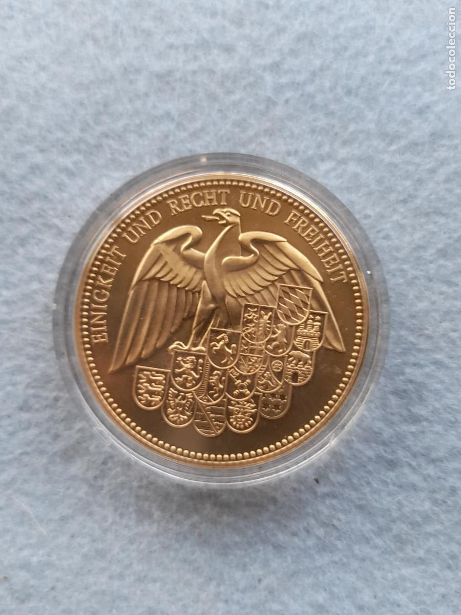 Medallas hist&oacute;ricas: Medalla Alemania. Unidad. Derecho y Libertad
