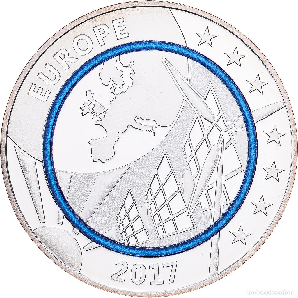 Medallas hist&oacute;ricas: [#1214290] Francia, medalla, Europe, 2017, Plata, FDC
