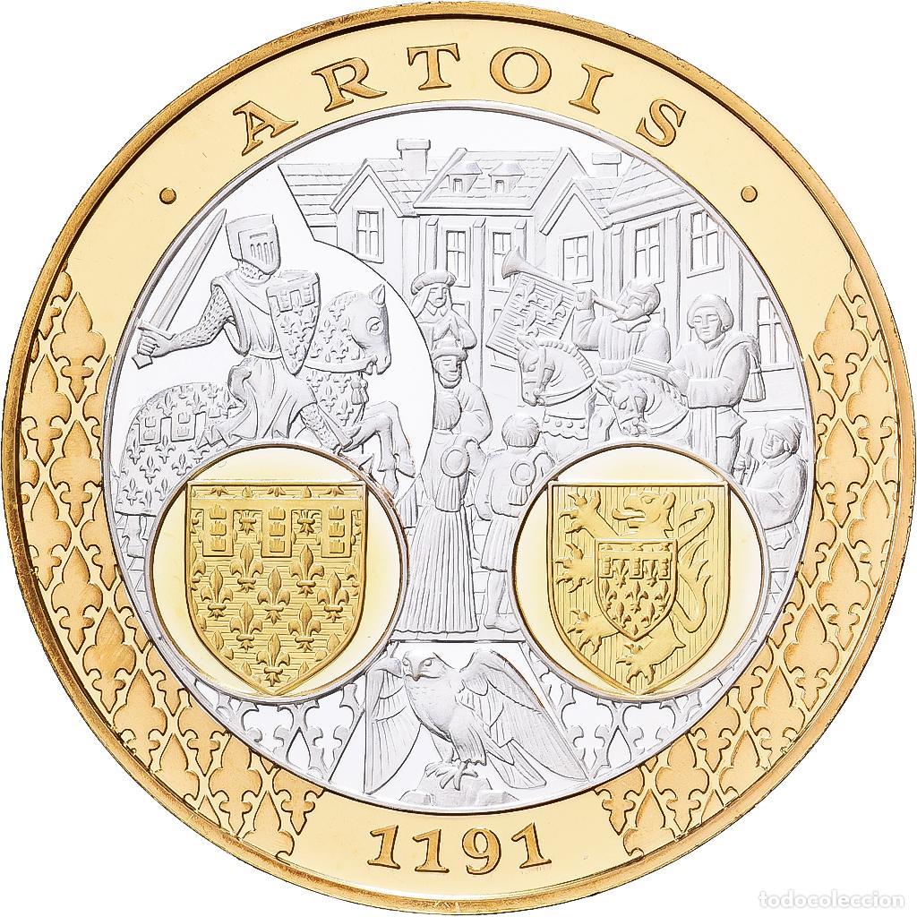 Medallas hist&oacute;ricas: [#1214295] Francia, medalla, Le Royaume de France, Artois, Plata, FDC