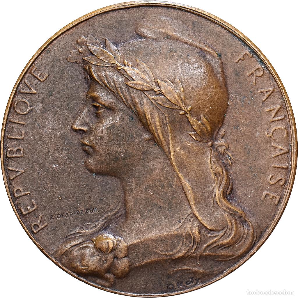 Medallas hist&oacute;ricas: [#1214364] Francia, zeton, Soci&eacute;t&eacute; des Architectes de la Seine-Inf&eacute;rieure, Bronce