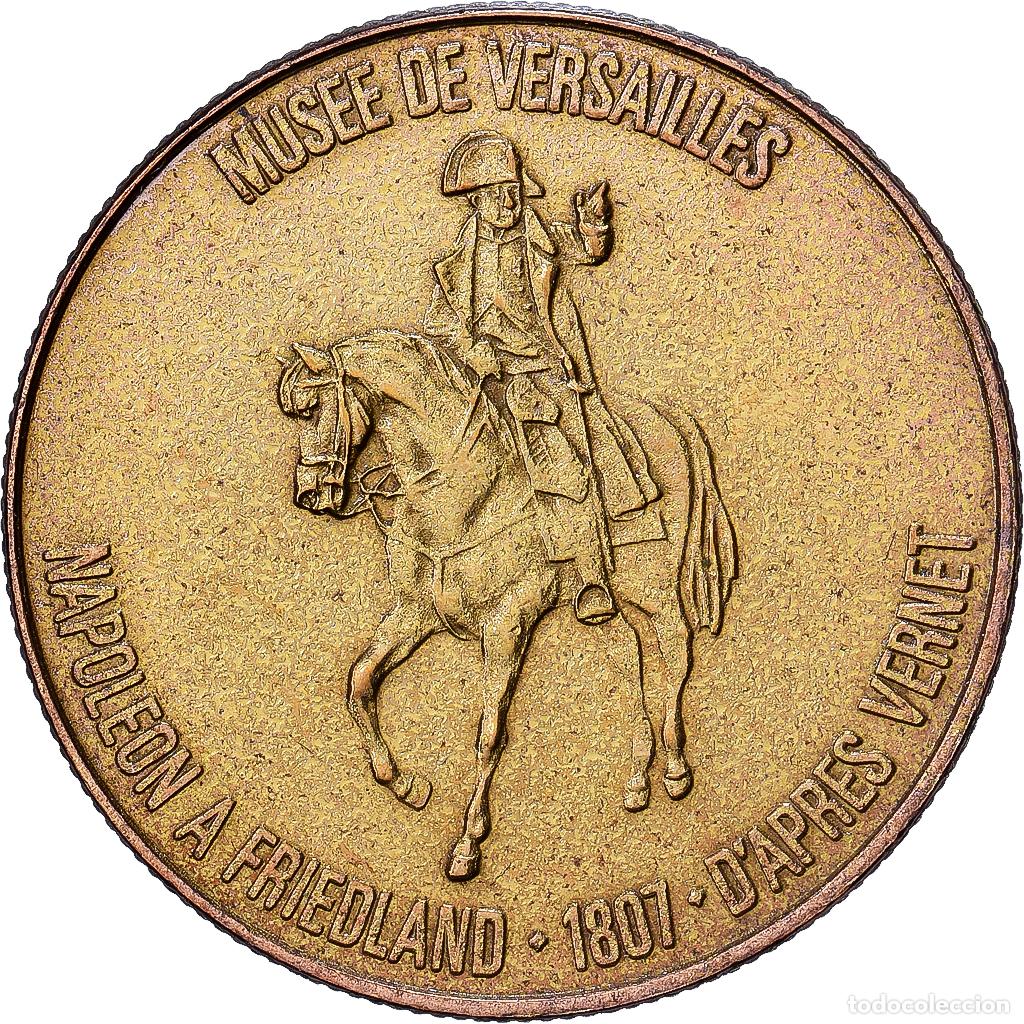 Medallas hist&oacute;ricas: [#1214394] Francia, zeton, Collection Total, Napol&eacute;on &agrave; Friedland, Cobre - n&iacute;quel