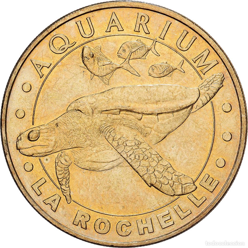 Medallas hist&oacute;ricas: [#1214373] Francia, zeton, La Rochelle - Aquarium n&deg;2, 2010, Aluminio y cupron&iacute;quel, MDP