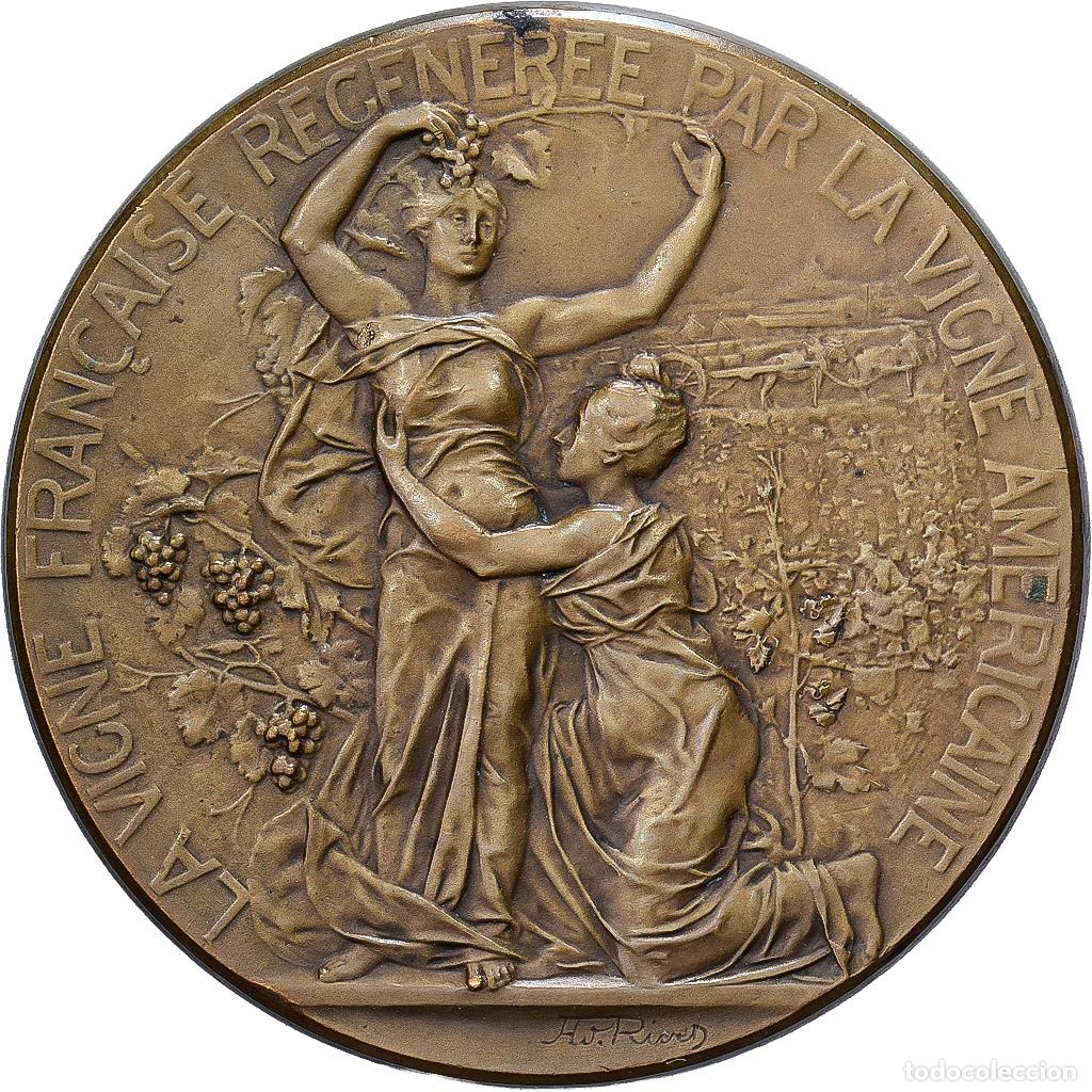 Medallas hist&oacute;ricas: [#1214382] Francia, medalla, Soci&eacute;t&eacute; d'Agriculture et Viticulture de