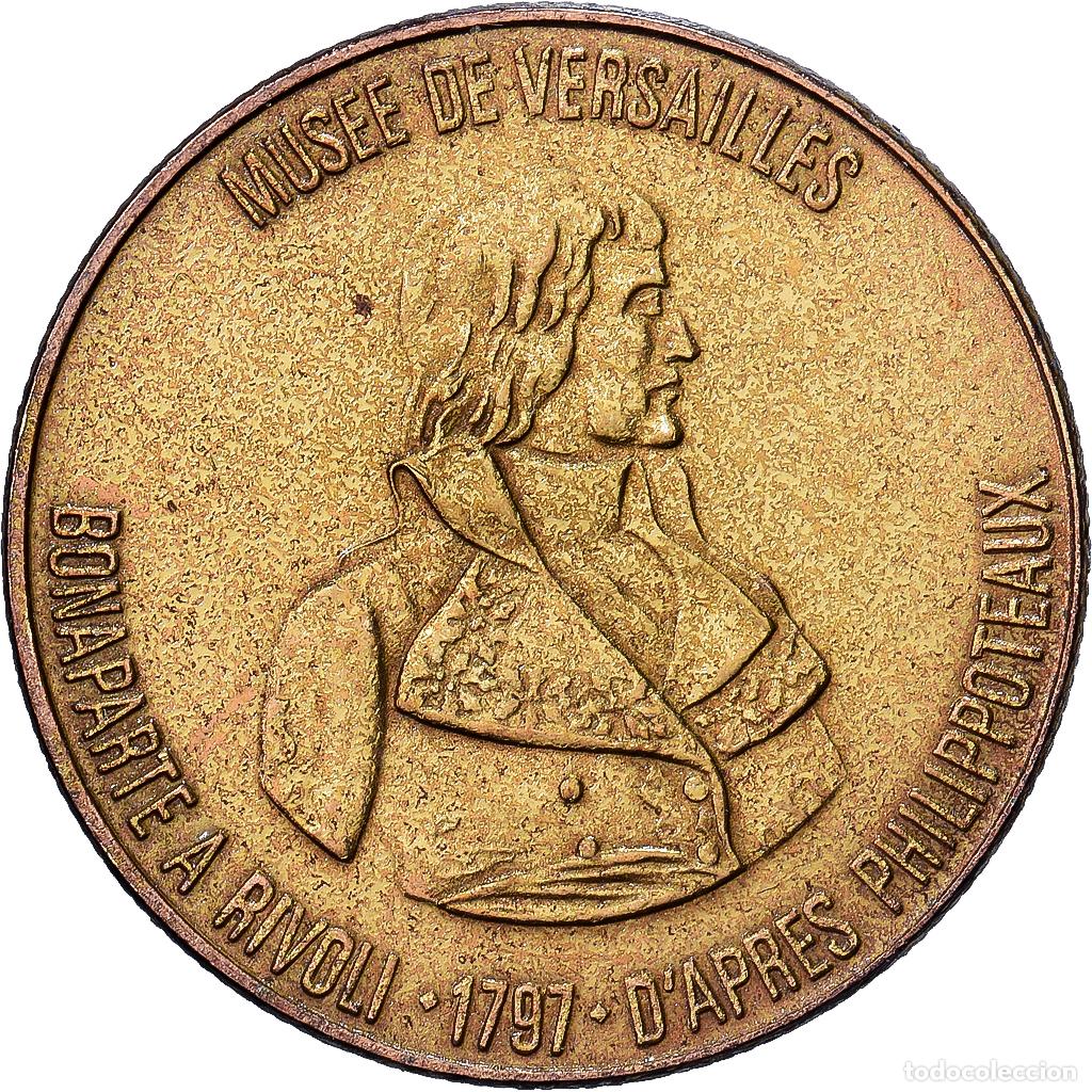 Medallas hist&oacute;ricas: [#1214402] Francia, zeton, Collection Total, Bonaparte &agrave; Rivoli, Cobre - n&iacute;quel dorado