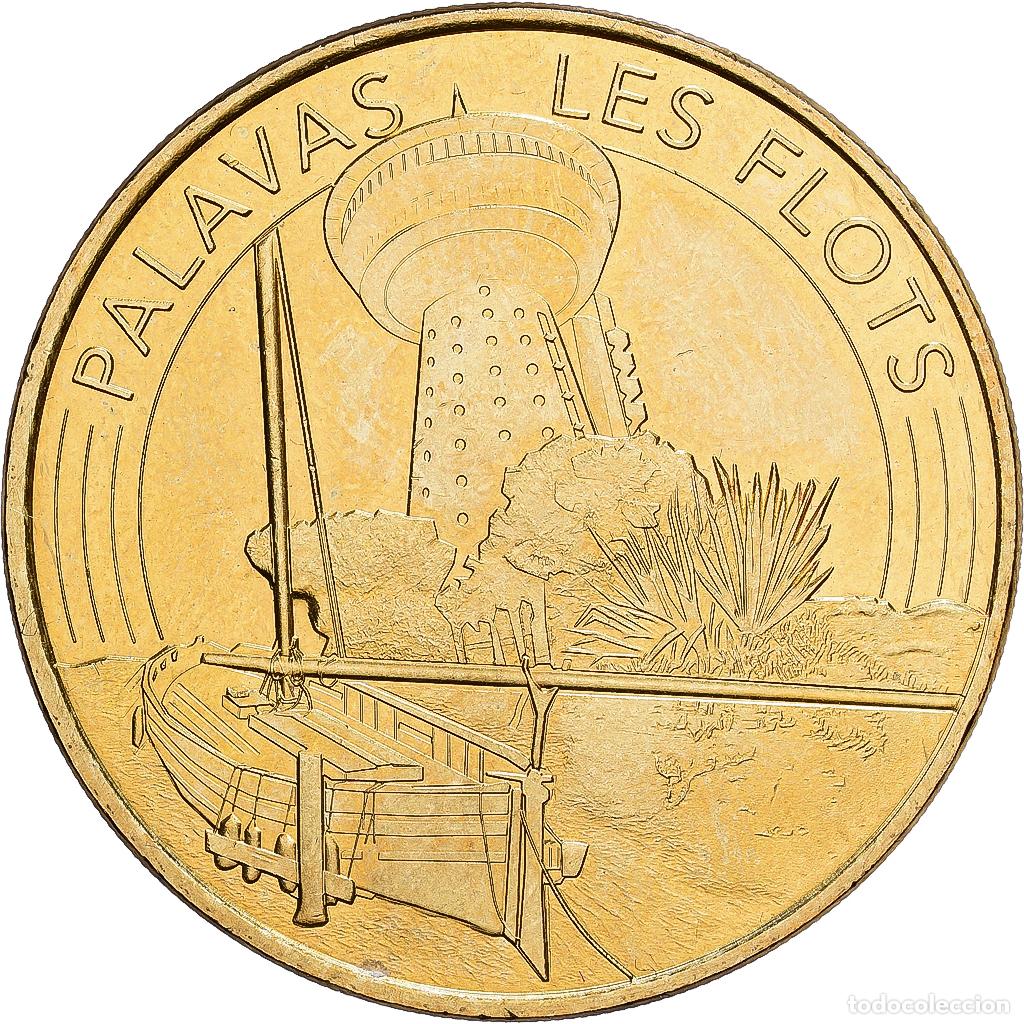 Medallas hist&oacute;ricas: [#1214412] Francia, zeton, Palavas les flots - Phare, 2016, Aluminio y cupron&iacute;quel, MDP