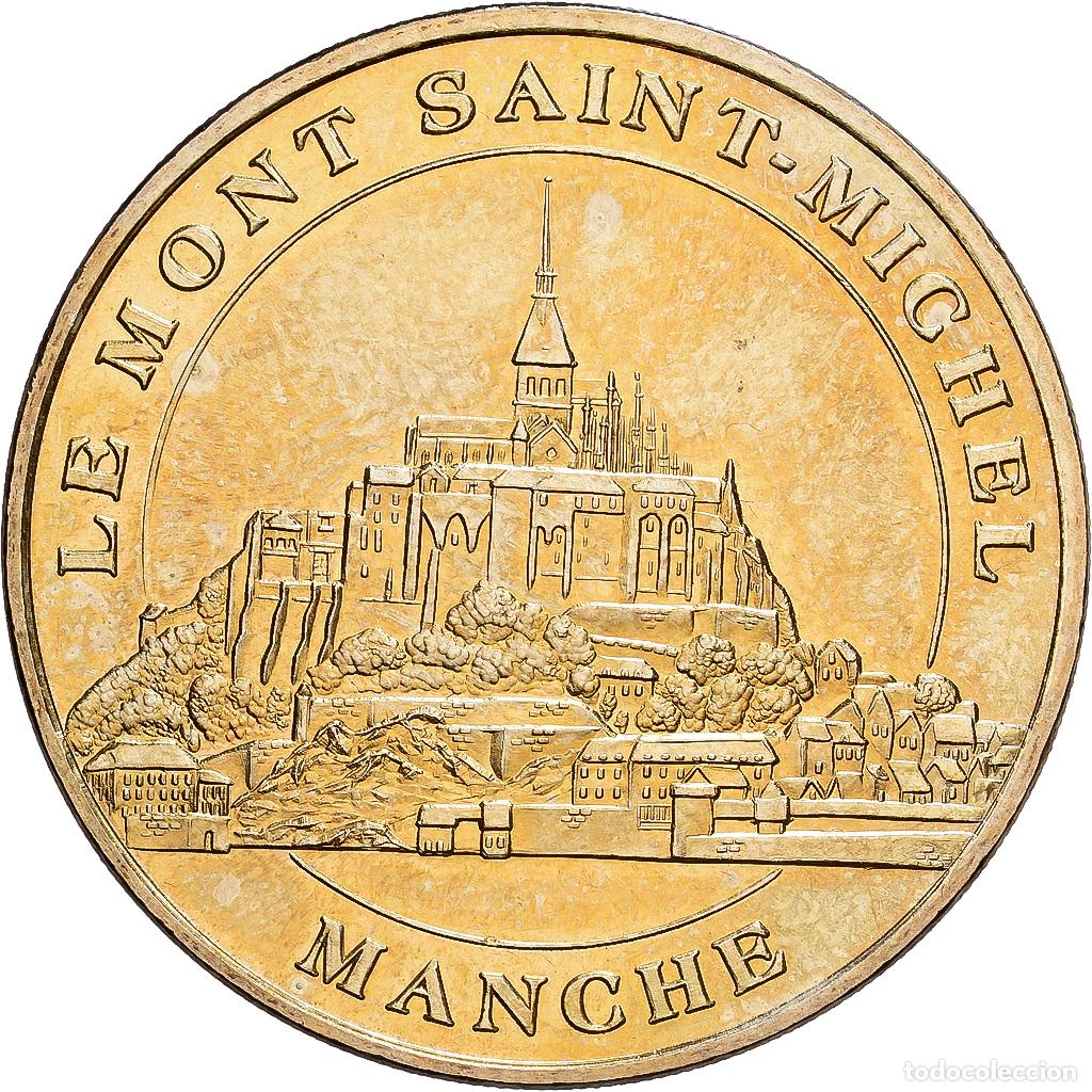 Medallas hist&oacute;ricas: [#1214416] Francia, zeton, Le Mont Saint-Michel, 2007, Aluminio y cupron&iacute;quel, MDP, EBC
