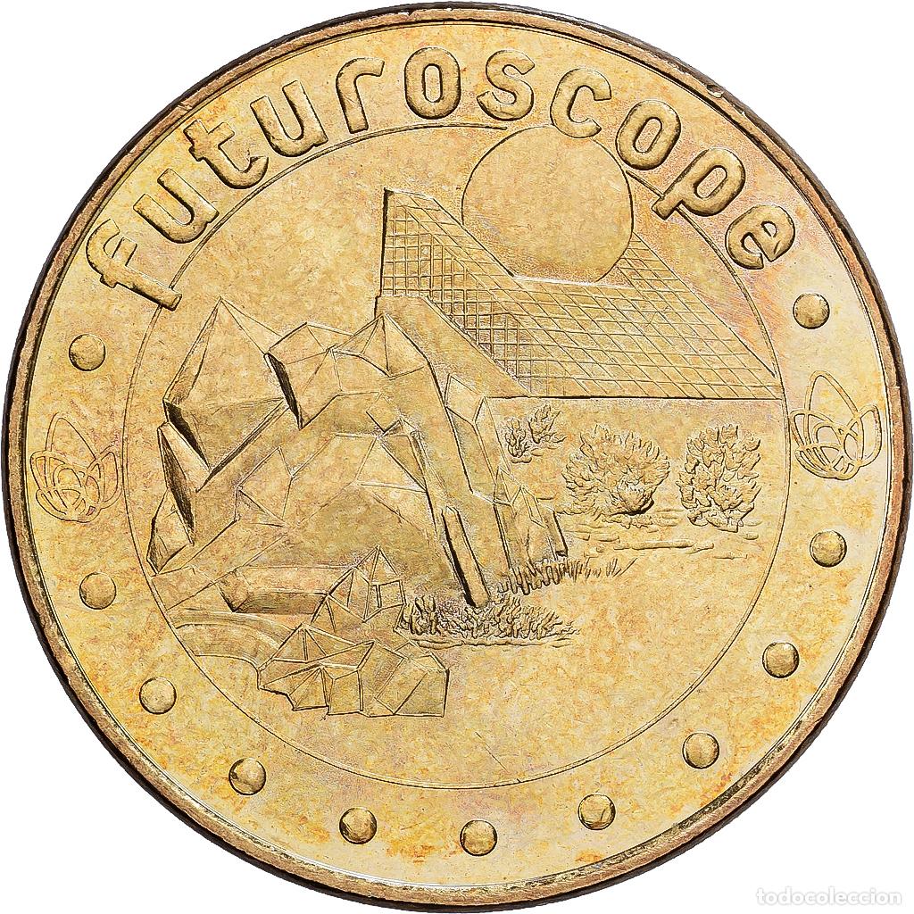 Medallas hist&oacute;ricas: [#1214414] Francia, zeton, Jaunay-Clan - Futuroscope, 2007, Aluminio y cupron&iacute;quel, MDP