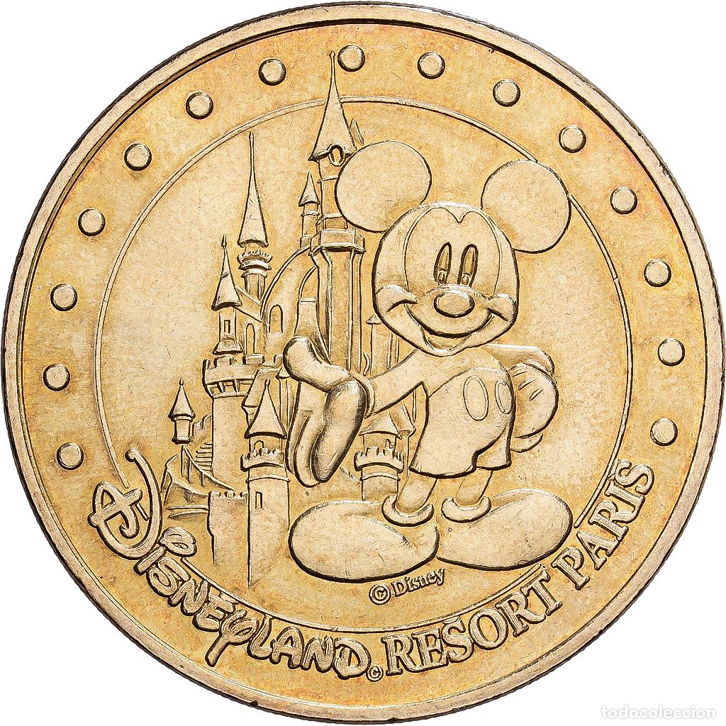 Medallas hist&oacute;ricas: [#1214421] Francia, zeton, 77/ Disneyland Paris, 2006, Aluminio y cupron&iacute;quel, MDP, EBC