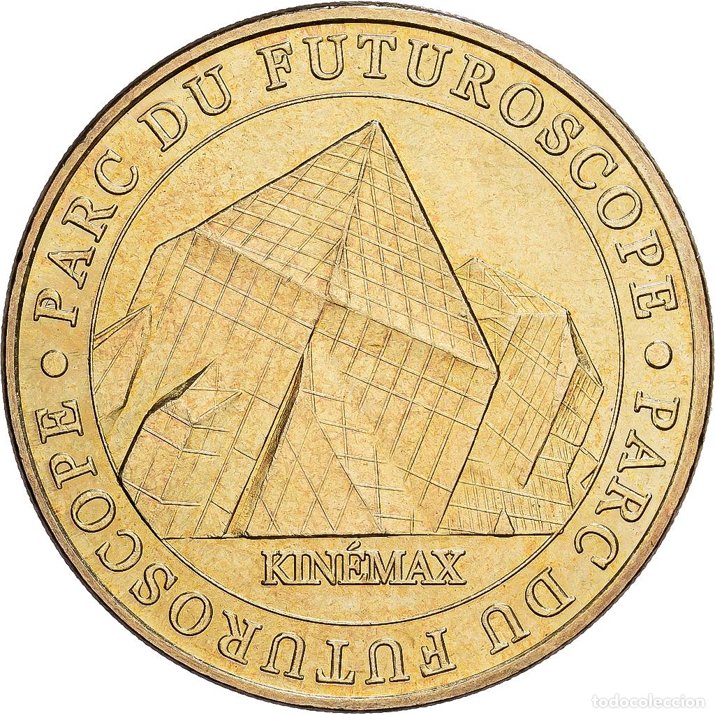Medallas hist&oacute;ricas: [#1214420] Francia, zeton, 86/ Futuroscope - Kin&eacute;max, 2007, Aluminio y cupron&iacute;quel, MDP