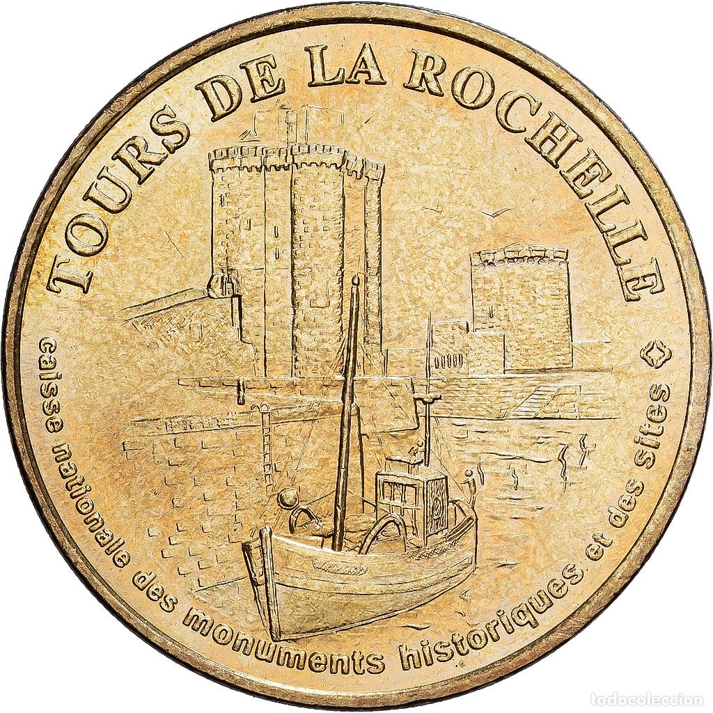 Medallas hist&oacute;ricas: [#1214423] Francia, zeton, 17/ Tours de La Rochelle, 2005, Aluminio y cupron&iacute;quel, MDP