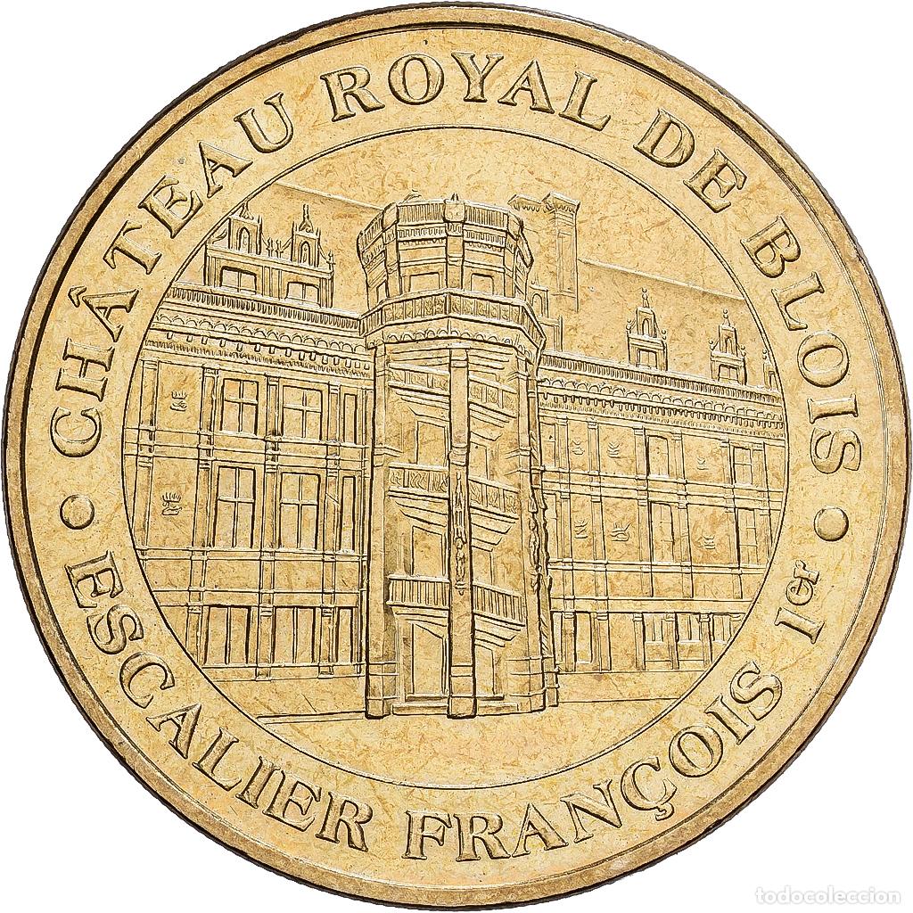 Medallas hist&oacute;ricas: [#1214432] Francia, zeton, 41/ Ch&acirc;teau Royal de Blois, 2008, Aluminio y cupron&iacute;quel, MDP