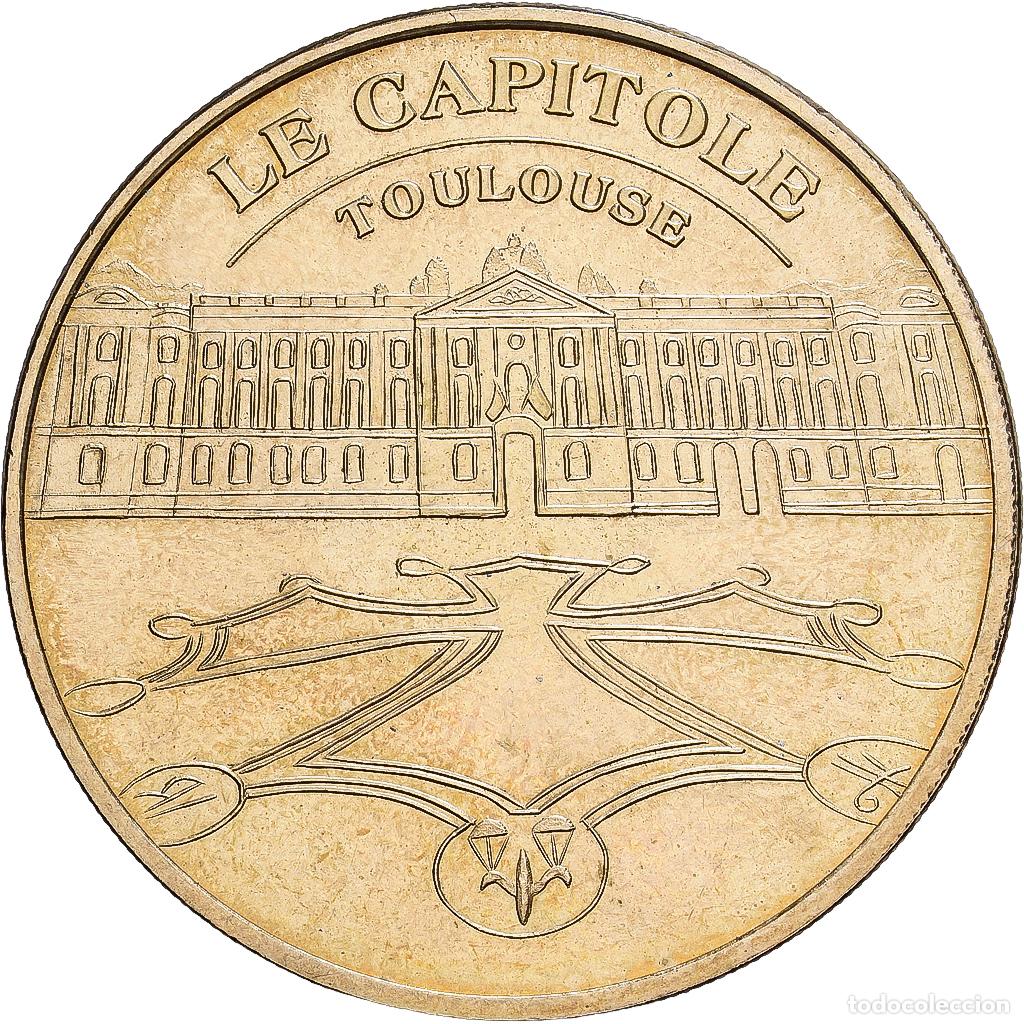Medallas hist&oacute;ricas: [#1214434] Francia, zeton, Toulouse - Le Capitole, 2009, Aluminio y cupron&iacute;quel, MDP, EBC
