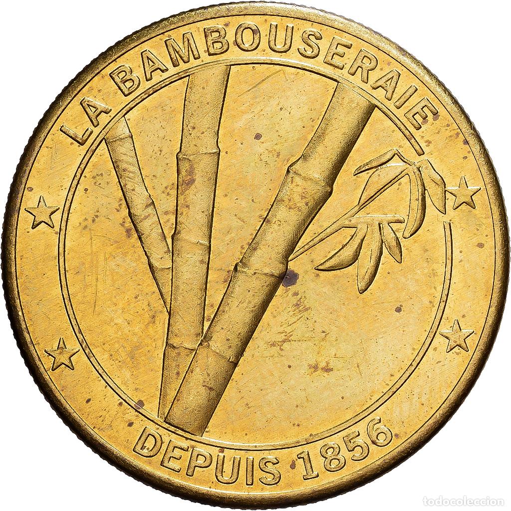 Medallas hist&oacute;ricas: [#1214449] Francia, zeton, La Bambouseraie, 2016, Aluminio y cupron&iacute;quel, MBC+
