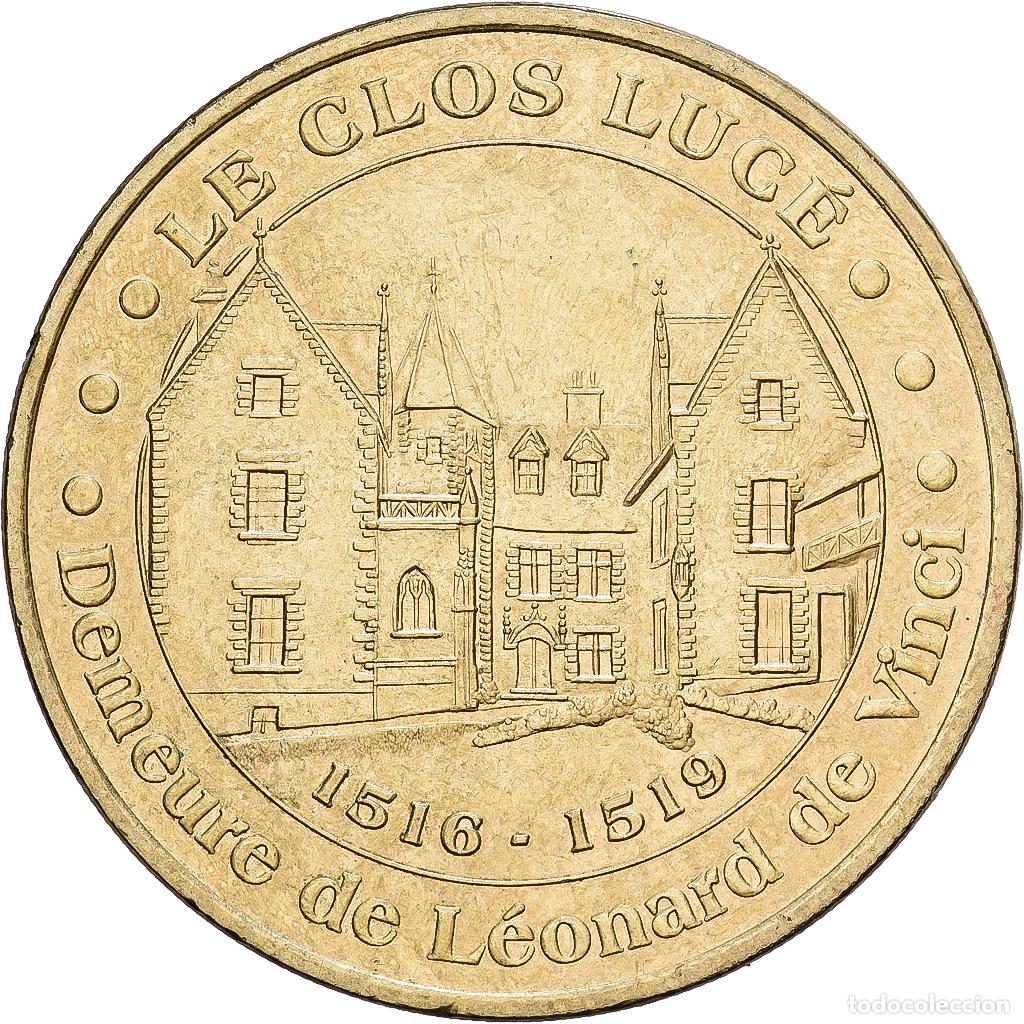 Medallas hist&oacute;ricas: [#1214507] Francia, zeton, Amboise - Le Clos Luc&eacute;, 2009, Aluminio y cupron&iacute;quel, MDP, MBC