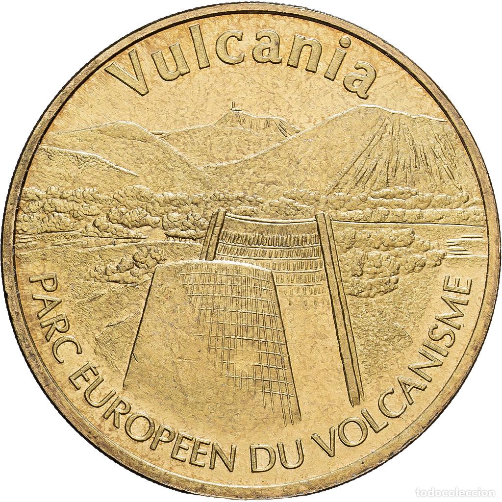 Medallas hist&oacute;ricas: [#1214514] Francia, zeton, 63/ Vulcania, 2005, Aluminio y cupron&iacute;quel, MDP, MBC