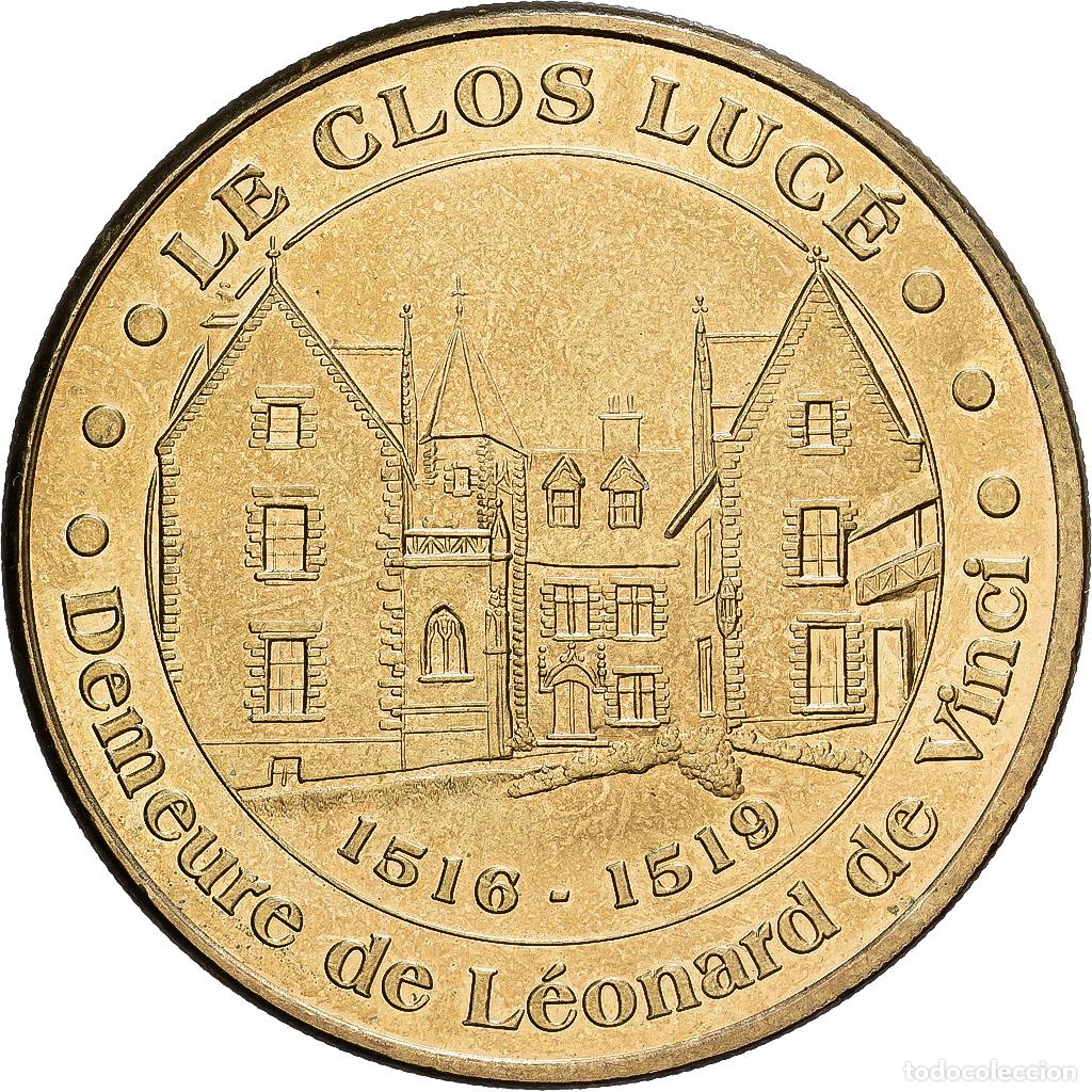 Medallas hist&oacute;ricas: [#1214510] Francia, zeton, Amboise - Le Clos Luc&eacute;, 2013, Aluminio y cupron&iacute;quel, MDP, MBC
