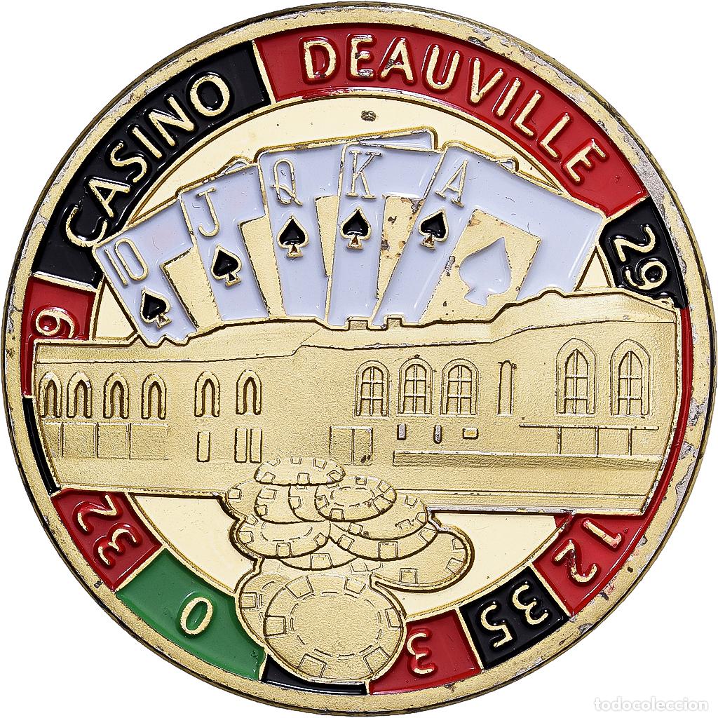Medallas hist&oacute;ricas: [#1214528] Francia, zeton, Casino de Deauville, Aluminio y cupron&iacute;quel, EBC