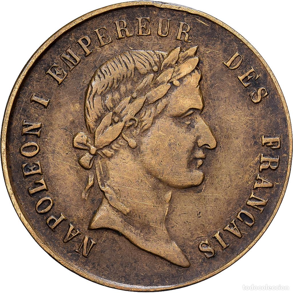 Medallas hist&oacute;ricas: [#1214549] Francia, zeton, Napol&eacute;on Ier, Napol&eacute;on III, Empereurs, Lat&oacute;n, MBC