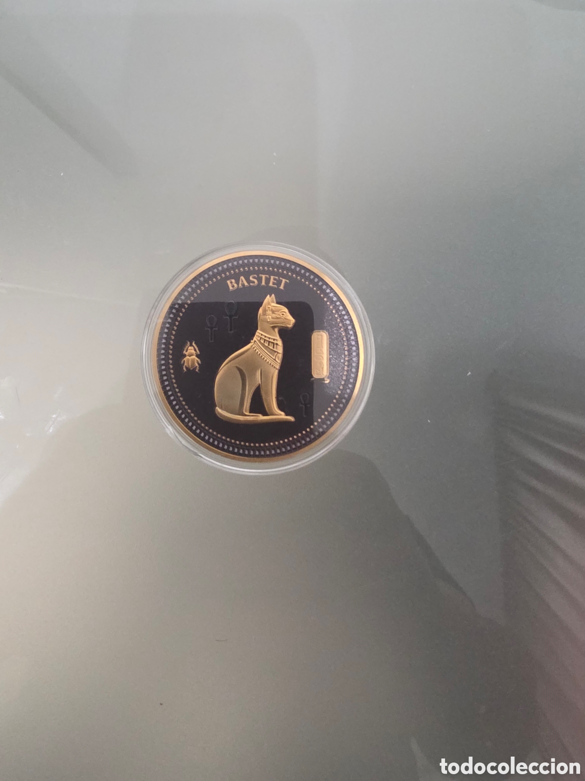 Medallas hist&oacute;ricas: Moneda de la Diosa Egipto BASTET - Foto 1
