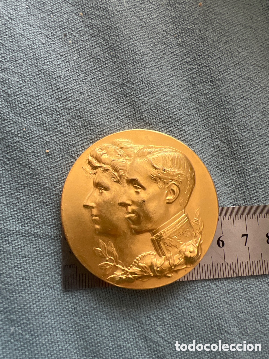 Medallas hist&oacute;ricas: EXPOSICION HISPANO FRANCESA ZARAGOZA 1908 - Foto 5