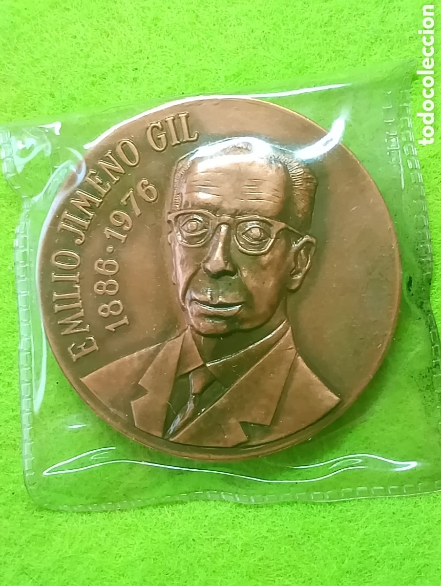 Medallas hist&oacute;ricas: Medalla de bronce. De Emilio jimeno gil