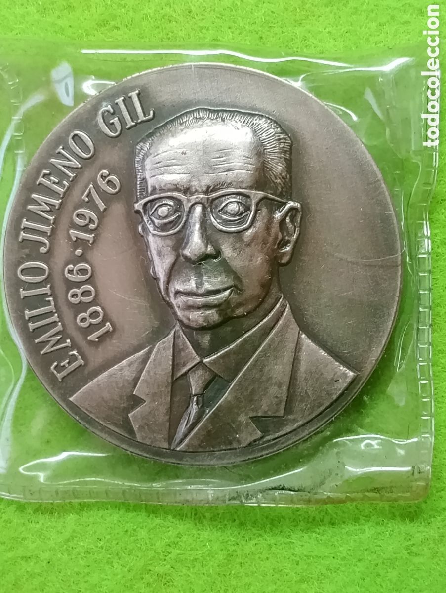 Medallas hist&oacute;ricas: Medalla de Emilio Jimeno Gil