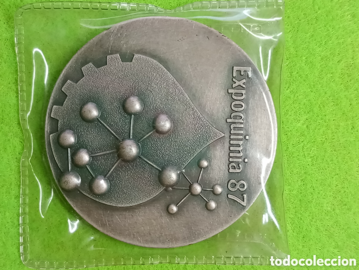 Medallas hist&oacute;ricas: Medalla de bronce Pujol.. Barcelona