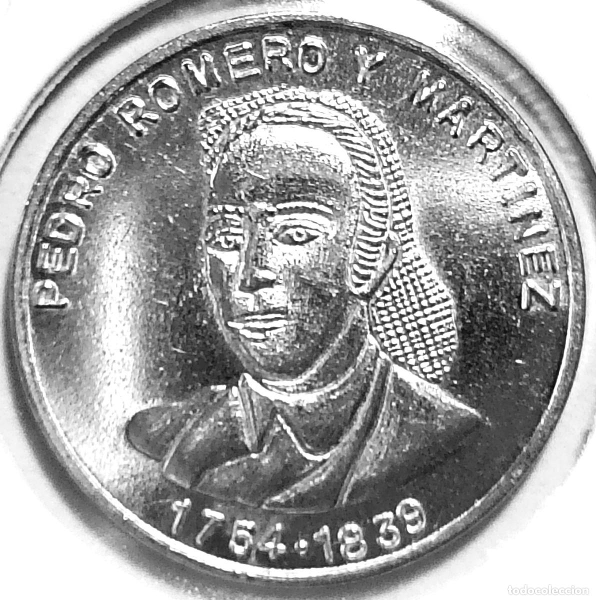 Medallas hist&oacute;ricas: ESPA&Ntilde;A - MEDALLA MALAGA 1995 - PEDRO ROMERO Y MARTINEZ - A - 3,80 GR. PLATA 0,925 - DIAMETRO 22 mm