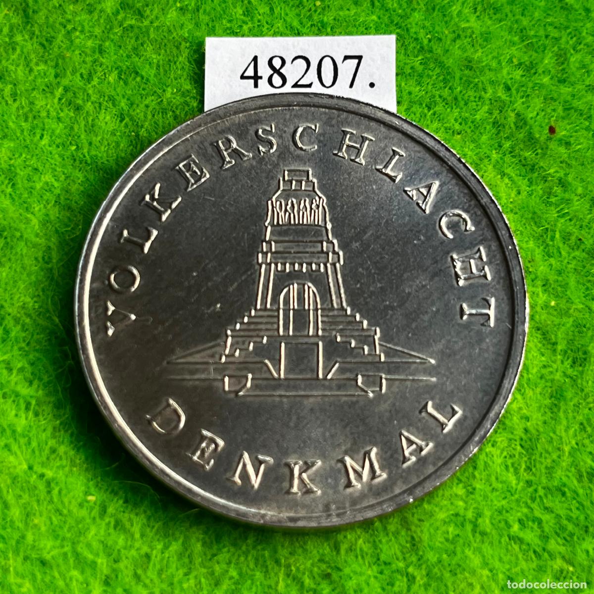 Medallas hist&oacute;ricas: Medalla Alemania comunista Monumento Batalla de las Naciones V&ouml;lkerschlachtdenkmal, Leipzig DDR, RDA