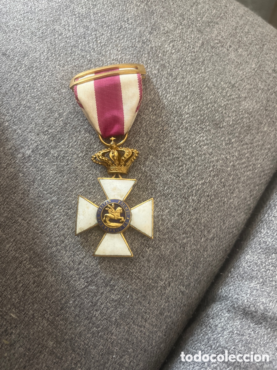 Medallas hist&oacute;ricas: Cruz de la Real y Militar orden de san Hermenegildo