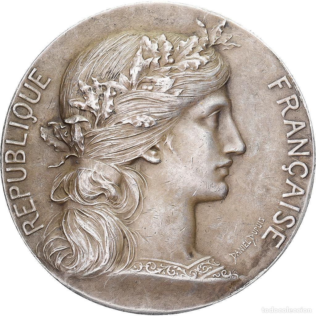 Medallas hist&oacute;ricas: [#1215067] Francia, medalla, Soci&eacute;t&eacute; de Secours Mutuels des Anciens Militaires Coloniaux