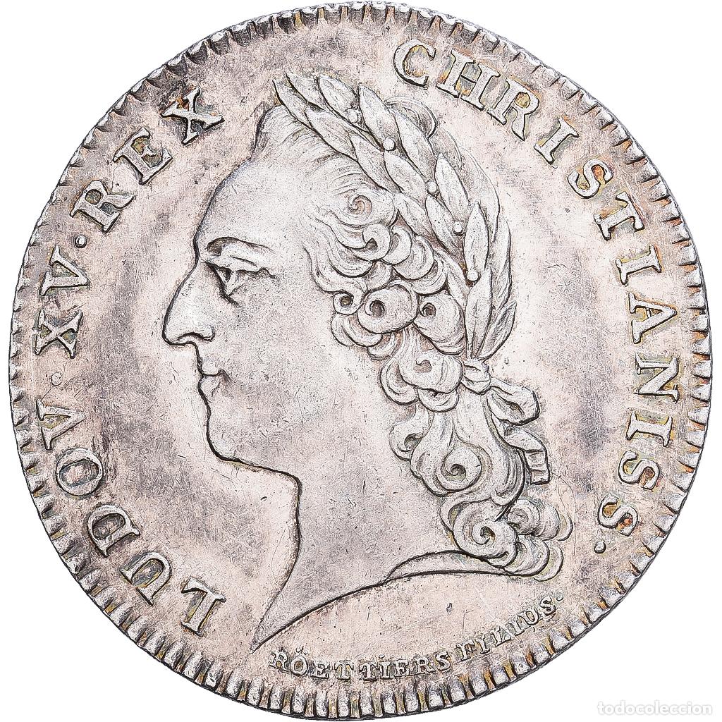 Medallas hist&oacute;ricas: [#1215167] Francia, medalla, Notaires Royaux, Notaires de Tours, Louis XV, Plata, R.Filius