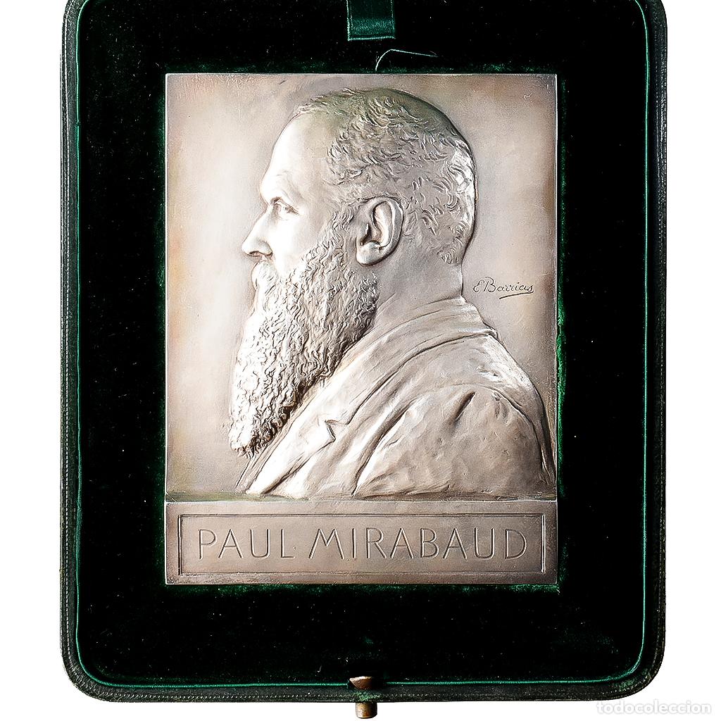 Medallas hist&oacute;ricas: [#1215121] Francia, medalla, Paul Mirabaud, 30e Anniversaire de la Compagnie des