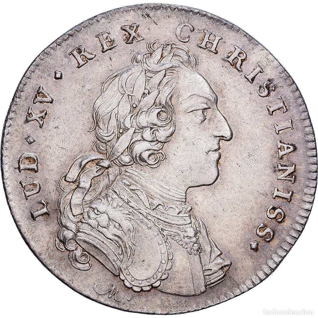 Medallas hist&oacute;ricas: [#1215172] Francia, medalla, Louis XV, Hercule, les Six Corps des Marchands, 1721, Plata