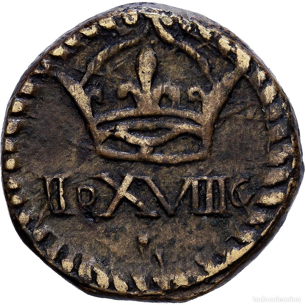Medallas hist&oacute;ricas: [#1214726] Francia, Poids Mon&eacute;taire, Louis XIII, Quart de Franc de forme circulaire