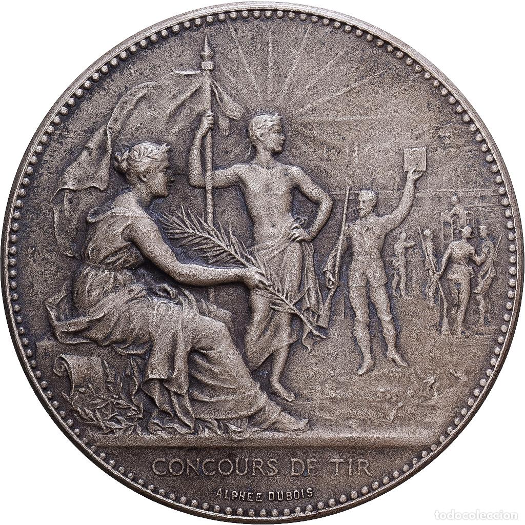 Medallas hist&oacute;ricas: [#1215181] Francia, medalla, Concours de Tir, Offert par M. Limouzain-Laplanche, S&eacute;nateur